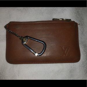 Louis Vuitton epi leather keychain wallet